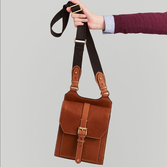 Joules Bags Nwt Stratford Leather Cross Body Bag Poshmark